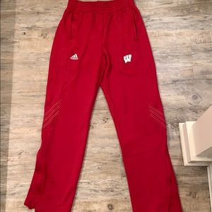 Adidas Wisconsin Badgers Sweatpants